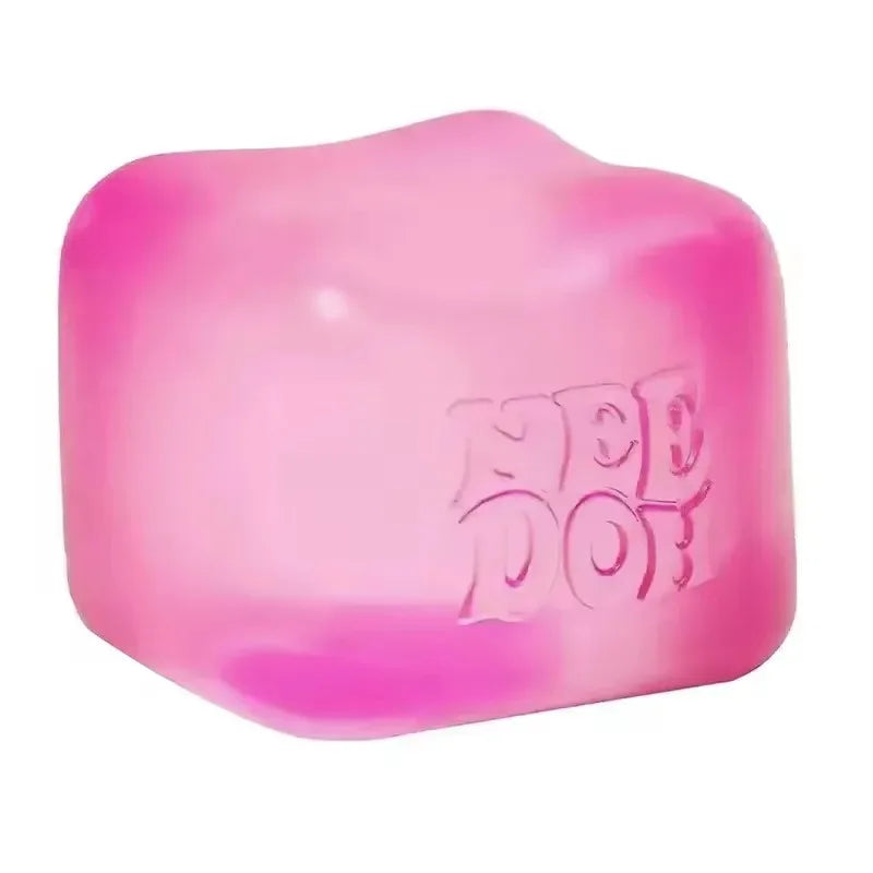 {In Stock}*&/*// Squishy Schylling Needoh Nice Cube Sensory Stress Reliever Fidget Tool Anti-Anxiety Relief Squeeze Kids Toy 말랑이